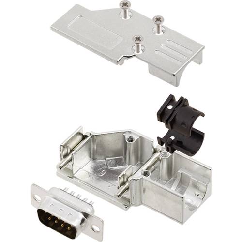 encitech DCMR-FK-09-DBP-K 6355-0065-01 D-SUB Stiftleisten-Set 90 ° Polzahl: 9 Lötkelch 1 Set