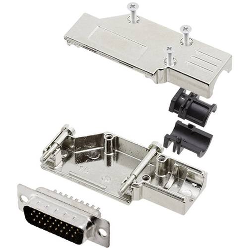 Thumbnail - encitech DCMR-FK-15-HDP26-K 6355-0066-02 D-SUB Stiftleisten-Set 90 ° Polzahl: 26 Lötkelch 1 Set