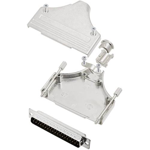 encitech MHDM-37-DBP-K 6355-0005-04 D-SUB Stiftleisten-Set 180 ° Polzahl: 37 Lötkelch 1 Set