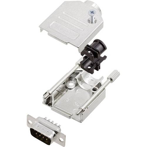 encitech DTZK09-DMP-K 6355-0002-21 D-SUB Stiftleisten-Set 180 ° Polzahl: 9 Lötkelch 1 Set