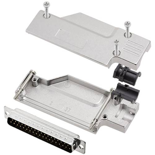 Thumbnail - encitech DCMR-FK-37-DBP-K 6355-0065-04 D-SUB Stiftleisten-Set 90 ° Polzahl: 37 Lötkelch 1 Set