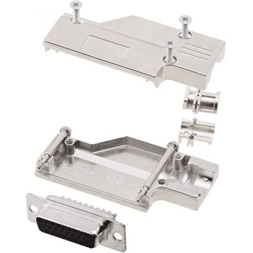 Thumbnail - encitech DCMR-FK-09-HDS15-K 6355-0066-11 D-SUB Buchsenleisten-Set 90 ° Polzahl: 15 Lötkelch 1 Set