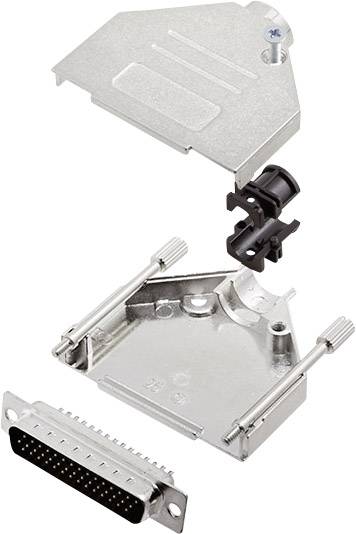 encitech DTZK25-HDP44-K 6355-0012-03 D-SUB Stiftleisten-Set 180 ° Polzahl: 44 Lötkelch 1 Set