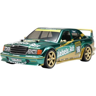 Tamiya TT-01E Mercedes-Benz 190E Diebels Alt  Brushed 1:10 RC Modellauto Elektro Straßenmodell Allradantrieb (4WD) Bausa