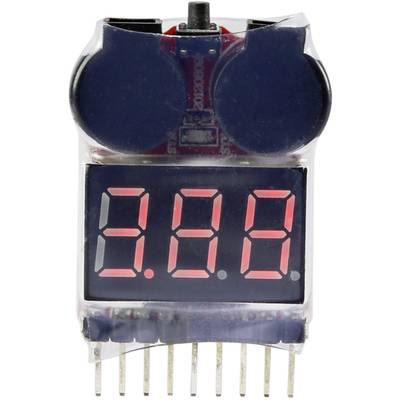 Reely LiPo-Checker geeignet für Batterie-Zellen: 2 - 8 1 St. 1511388