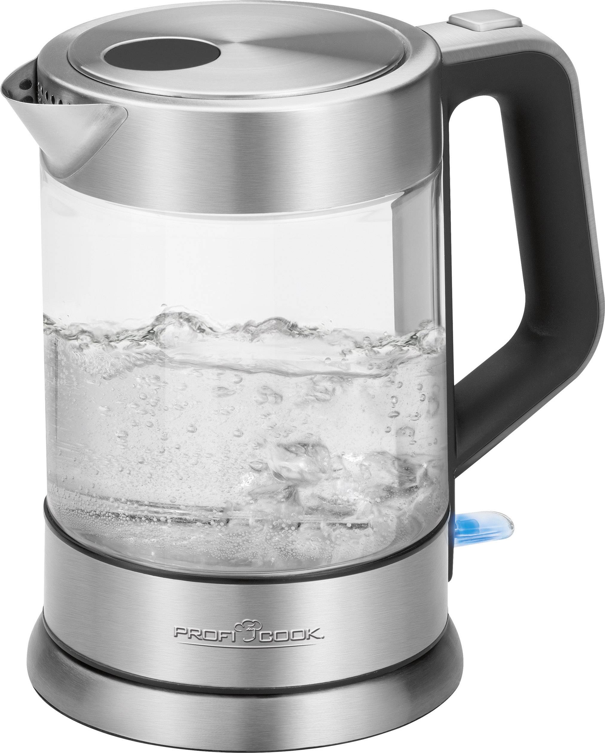Profi Cook PC WKS 1107 G Wasserkocher schnurlos Glas Suchergebnis auf für: Profi Cook Wasserkocher