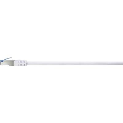 Ein langer, schmaler, weißer Gegenstand mit einer blauen Kappe an einem Ende, möglicherweise ein technisches Gerät oder Lichtstab.
