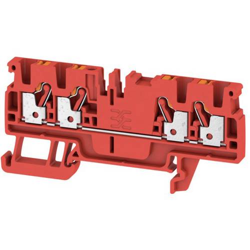 Weidmüller 1521710000 Durchgangsklemme 5.1 mm Zugfeder Rot 100 St.