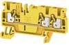 Weidmüller 1521840000 Durchgangsklemme 5.1 mm Zugfeder Gelb 100 St.