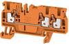 Weidmüller 1521830000 Durchgangsklemme 5.1 mm Zugfeder Orange 100 St.
