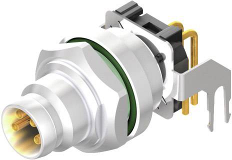 Weidmüller 2424450000 Sensor-/Aktor-Einbausteckverbinder M8 Stecker, Einbau horizontal Polzahl Sensoren: 4 10 St.