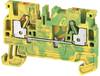 Weidmüller 1521680000 Schutzleiterklemme 5.1 mm Zugfeder Grün, Gelb 50 St.