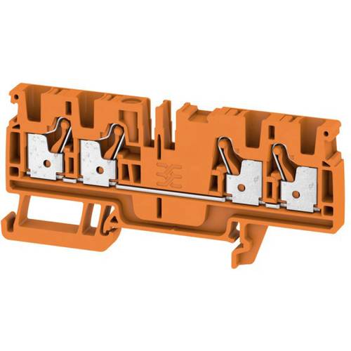Weidmüller 2051540000 Durchgangsklemme 6.1 mm Zugfeder Orange 50 St.