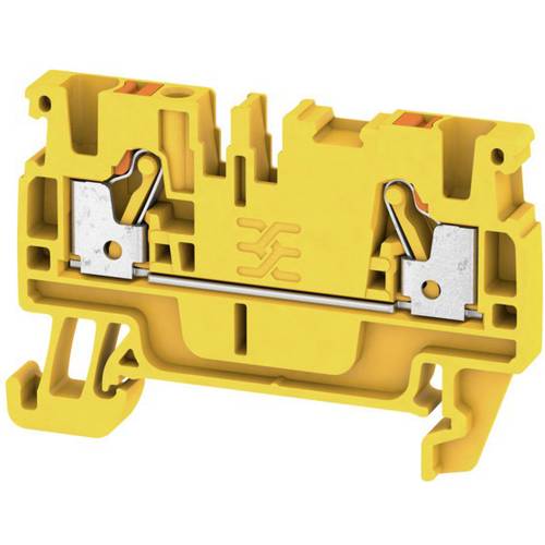 Weidmüller 1521940000 Durchgangsklemme 5.1 mm Zugfeder Gelb 100 St.