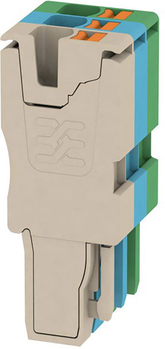 Weidmüller 1513820000 Federanschluss-Stecker Grau, Blau, Grün 25 St.