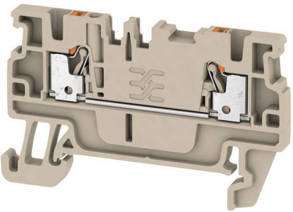 Weidmüller 1552790000 Durchgangsklemme 3.5 mm Zugfeder  Grau 100 St.