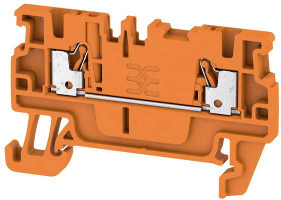 Weidmüller 1552830000 Durchgangsklemme 3.5 mm Zugfeder Orange 100 St.