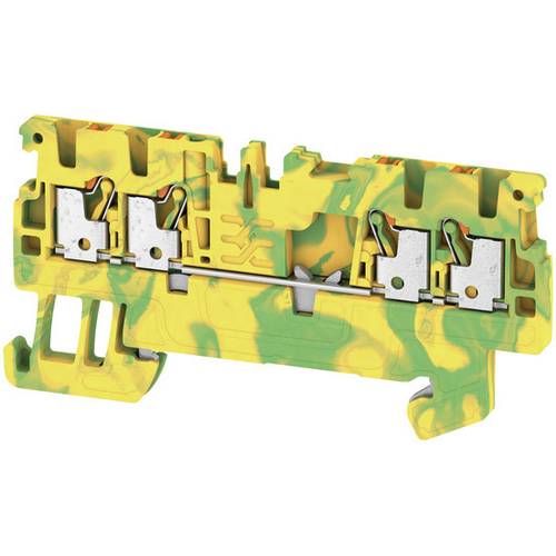 Weidmüller 1552660000 Schutzleiterklemme 3.5 mm Zugfeder Grün, Gelb 50 St.