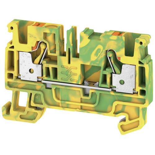 Thumbnail - Weidmüller 2051360000 Schutzleiterklemme 6.1 mm Zugfeder Grün, Gelb 50 St.