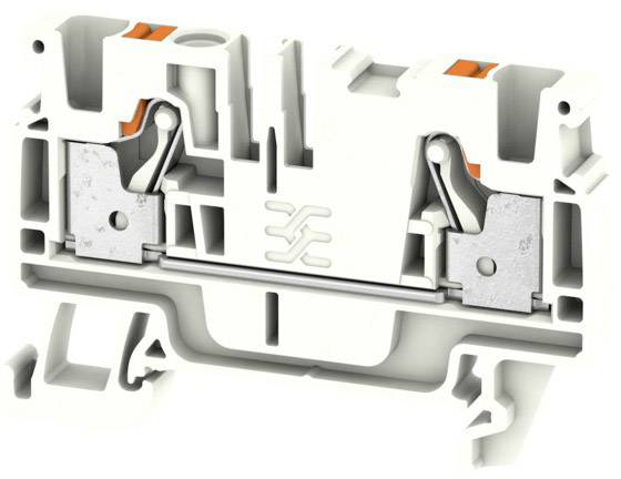 Weidmüller 2051290000 Durchgangsklemme 6.1 mm Zugfeder Weiß 100 St.