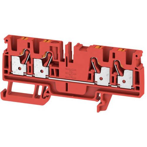 Weidmüller 2051530000 Durchgangsklemme 6.1 mm Zugfeder Rot 50 St.