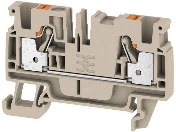 Thumbnail - Weidmüller 2051180000 Durchgangsklemme 6.1 mm Zugfeder Grau 100 St.