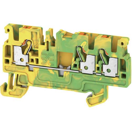 Weidmüller 1521670000 Schutzleiterklemme 5.1 mm Zugfeder Grün, Gelb 50 St.