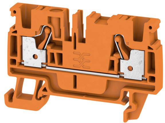 Weidmüller 2051230000 Durchgangsklemme 6.1 mm Zugfeder Orange 100 St.
