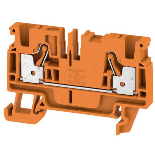 Weidmüller 2051230000 Durchgangsklemme 6.1 mm Zugfeder Orange 100 St.