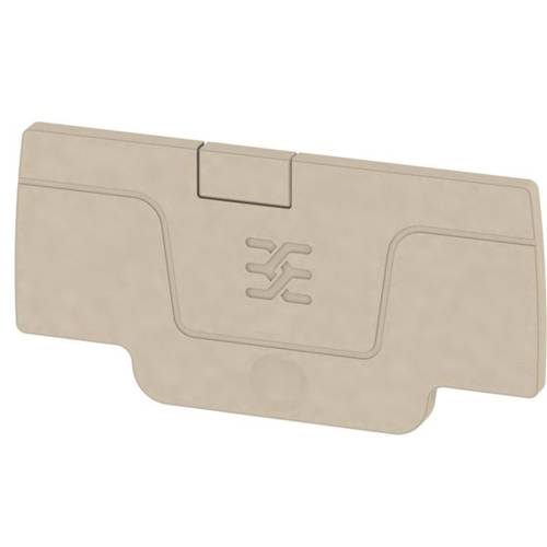 Weidmüller 1552600000 Abschlussplatte Grau 50 St.