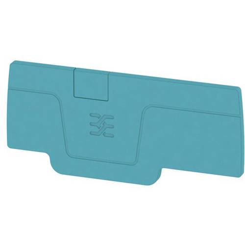 Weidmüller 1521520000 Abschlussplatte Blau 50 St.