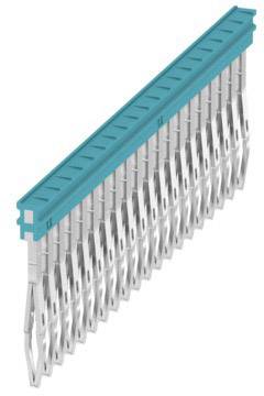 Weidmüller 1985700000 Querverbinder Blau 20 St.