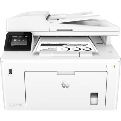 HP LaserJet Pro MFP M227fdw Schwarzweiß Laser Multifunktionsdrucker  A4 Drucker, Scanner, Kopierer, Fax LAN, WLAN, NFC, 