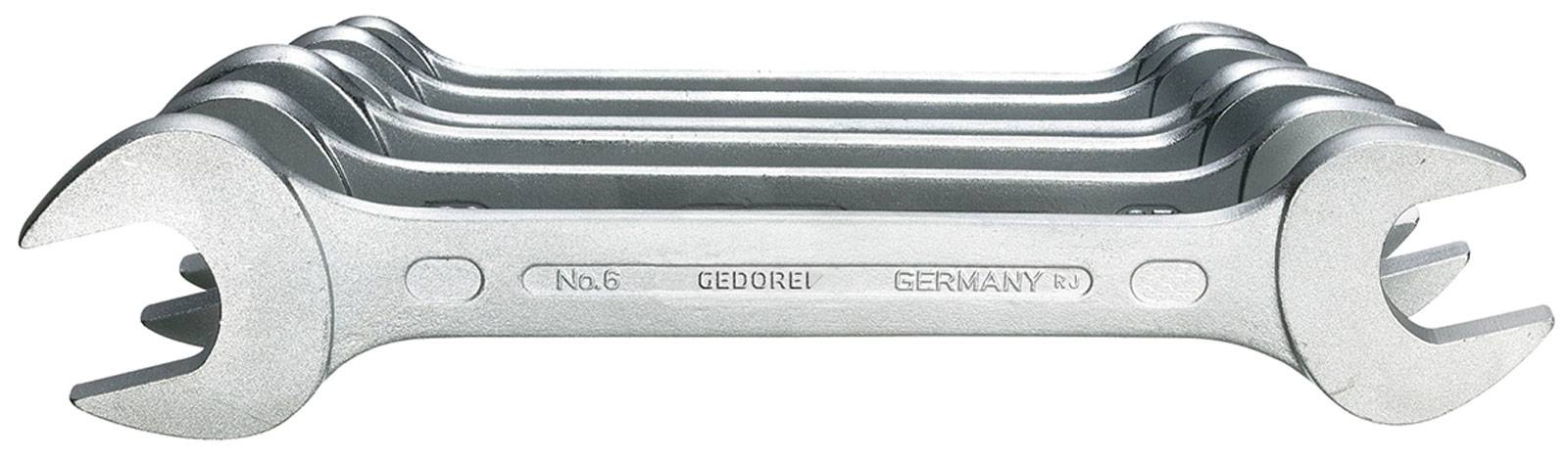 Gedore 6078510 Doppel-Maulschlüssel-Satz Schlüsselweite (Zoll) 1/2" - 25/32"