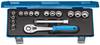 Steckschlüsselsatz D 30 JMU-10 16-tlg.3/8 Zoll SW 6-19mm Z.32 12KT GEDORE