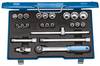 Steckschlüsselsatz 19 EMU-3 1/2 Zoll 6 KT 23 tlg.8-32mm 6 KT GEDORE