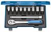 Gedore 6156920 Steckschlüsselsatz metrisch 1/2" (12.5 mm) 11teilig 6156920