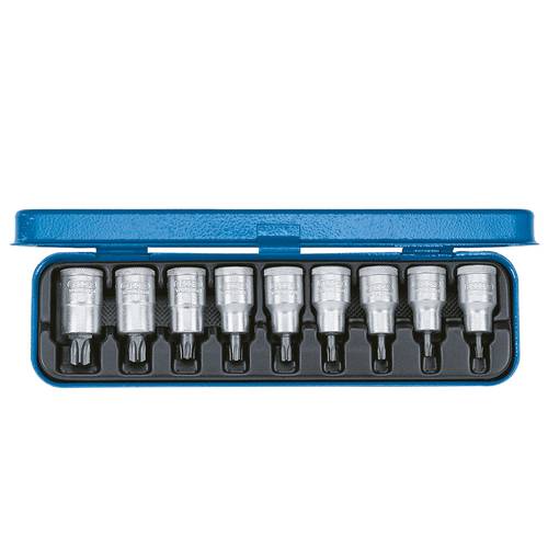 Gedore 6158970 Steckschlüssel-Bit-Einsatz-Set 1/2 (12.5 mm) 9teilig 6158970