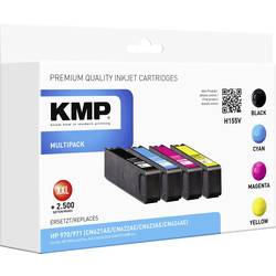Ink sada náplní do tiskárny KMP H155V 1902,4850, kompatibilní, černá, azurová, purppurová, žlutá