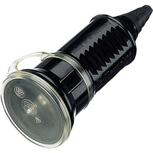 MENNEKES 10755 Schutzkontaktkupplung Plastik 230 V Schwarz IP44