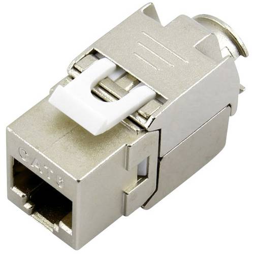 TRU COMPONENTS RJ45 Kupplung, CAT 6 93038C368 Kupplung, gerade Polzahl Sensoren 8 Metall 1 St.