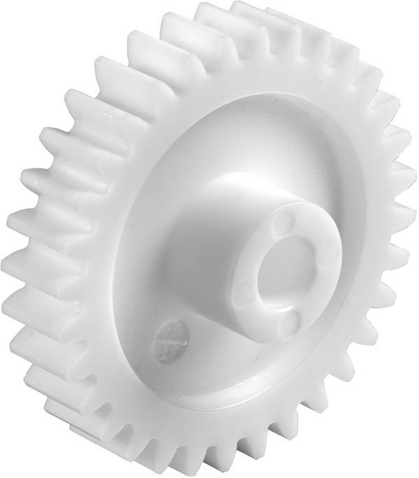Reely Polyacetal Stirnzahnrad Modul-Typ: 1.0 Bohrungs-Ø: 8 mm Anzahl Zähne: 60