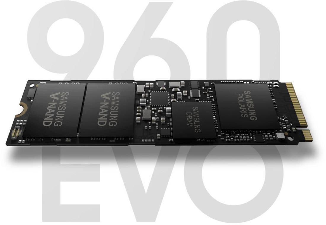Samsung 960 EVO 250 GB Interne M.2 PCIe NVMe SSD 2280 M.2 NVMe PCIe 3.0 x4 Retail MZ-V6E250BW-4