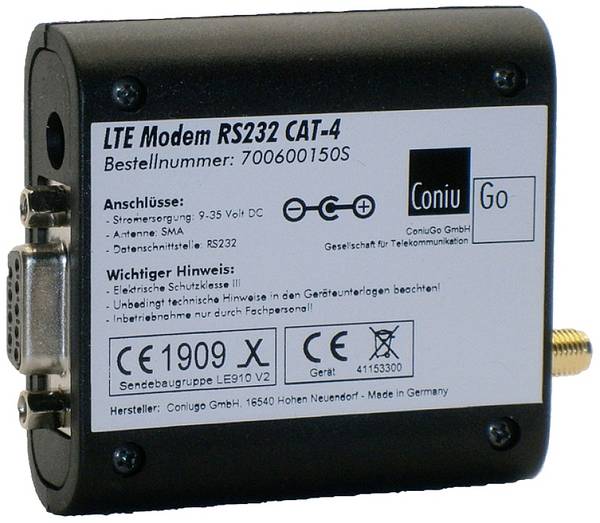 ConiuGo LTE GSM Modem RS232 CAT 4