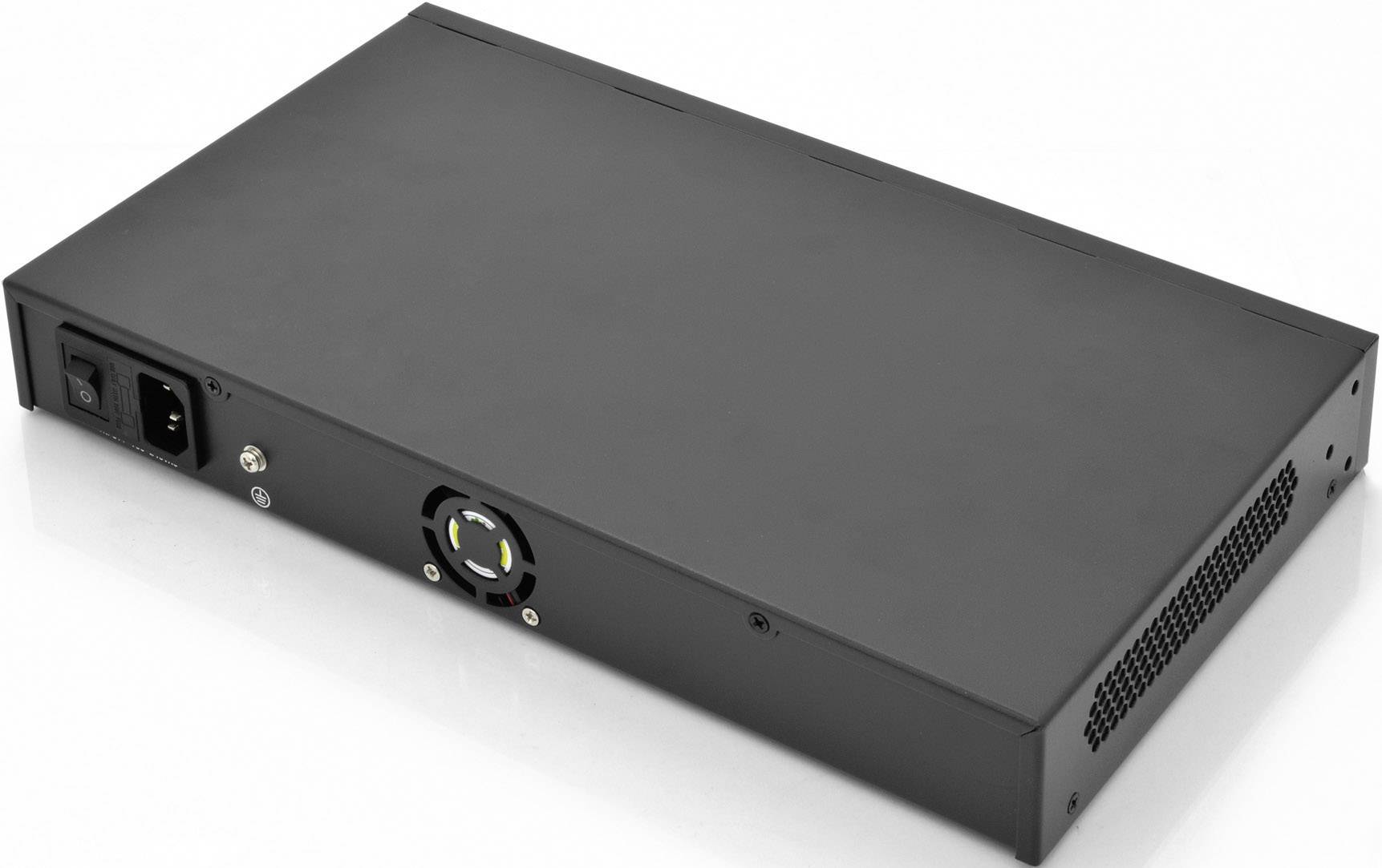 8-Port Gigabit PoE einbaufähiger Switch, 19 Zoll, Unmanaged, 1 Uplink-6