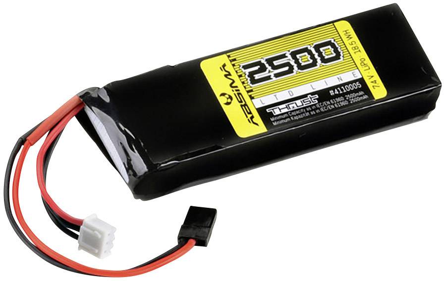 ABSIMA Modellbau-Akkupack (LiPo) 7.4 V 2500 mAh Absima Stick JR