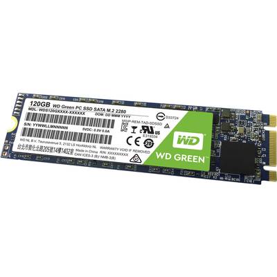 WD Green™ 120 GB Interne M.2 SATA SSD 2280 M.2 SATA 6 Gb/s Retail WDS120G1G0B