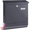 Burg Wächter 38210 VARIO 8672 ANT Briefkasten Stahlblech Anthrazit Schlüsselschloss