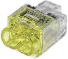 HellermannTyton 148-90036 HCPM-2 Verbindungsklemme flexibel: 1-2.5 mm² starr: 0.5-2.5 mm² Polzahl: 2 1 St. Gelb
