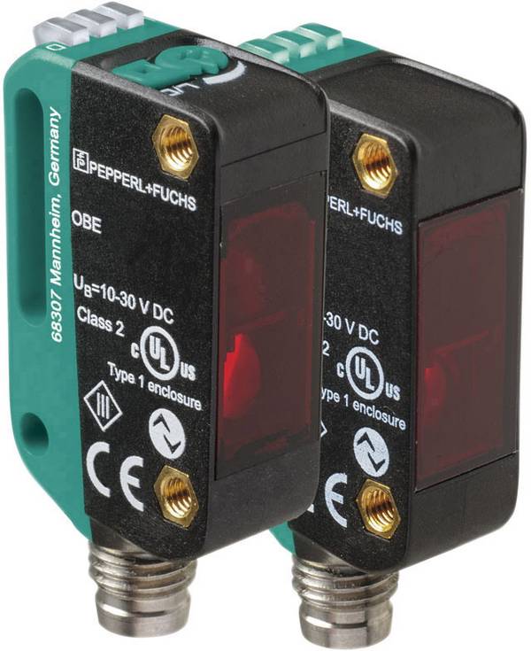 Pepperl+Fuchs Einweg-Lichtschranke OBE12M-R100-S2EP-IO-V31 OBE12M-R100-S2EP-IO-V31 Empfänger, Sender hellschaltend, dunkelschaltend, Trimmer 1 St.